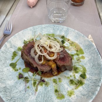 Amante - Tuna Steak - Mediterranean Near Me - Ibiza, PM