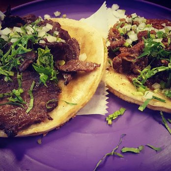 La Chaparrita Grocery - Carne asada (left) and Crispy tripas (right) - Grocery Near Me - Chicago, Illinois