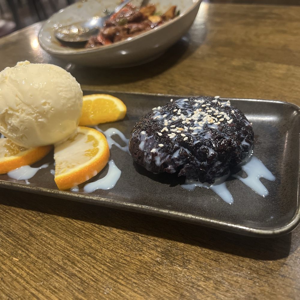 Burma Spice - Sweet Black Sticky Rice - Burmese Near Me - Redwood City, California Burma Spice - Sweet Black Sticky Rice - Burmese Near Me - Redwood City, California