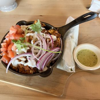 Sage Social Eatery - Chorizo skillet - Latin American Near Me - Covina, California Sage Social Eatery - Chorizo skillet - Latin American Near Me - Covina, California