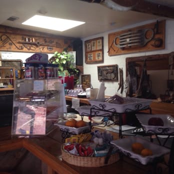 Olde Bridge Grill - Another view of the restaurant filled with fun curios. - American Near Me - Mexican Hat, Utah