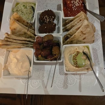 Baboush - Baboush Mezza Platter Dinner - Moroccan Near Me - Dallas, Texas Baboush - Baboush Mezza Platter Dinner - Moroccan Near Me - Dallas, Texas
