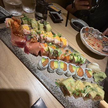 Tenjou - Crab Tempura Dream, Spicy Girl, Salmon Avocado Rolls, Fifth Avenue - Ramen Near Me - New York, New York