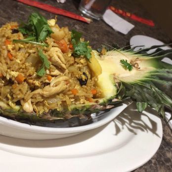 Chiangmai Thai Kitchen - Pinapple fried rice. Must Order - Thai Near Me - Tyler, Texas Chiangmai Thai Kitchen - Pinapple fried rice. Must Order - Thai Near Me - Tyler, Texas