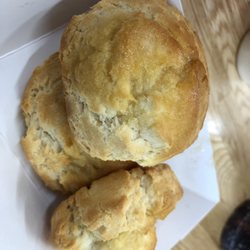 Krispy Krunchy Chicken - Honey butter biscuits