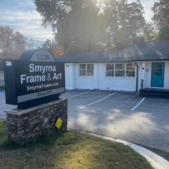 Smyrna Frame & Art Gallery - Morning shot of our new location 2 doors down from our old location - Framing Near Me - Smyrna, Georgia Smyrna Frame & Art Gallery - Morning shot of our new location 2 doors down from our old location - Framing Near Me - Smyrna, Georgia