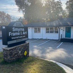 Smyrna Frame & Art Gallery - Morning shot of our new location 2 doors down from our old location