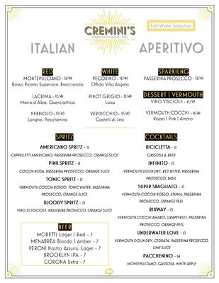 Menu photo 6 Cremini's - Aperitivo & Kitchen Brooklyn, NY
