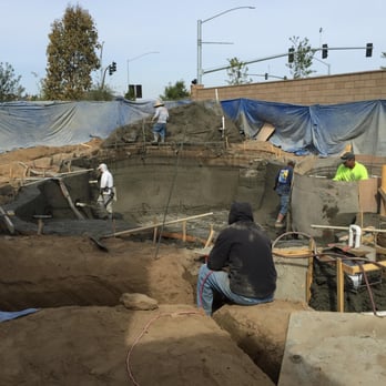 Aloha Pool & Design - Shooting  4500psi shotcrete - Patio Coverings Near Me - Murrieta, California