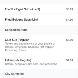 City Subs