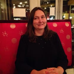 Jaipur Indian Restaurant - Mom looking so cute!