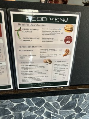 Menu photo 3 Terra Coffee Chicago, IL