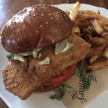 The Ordinary - Fried Amberjack sandwich - Seafood Near Me - Charleston, South Carolina