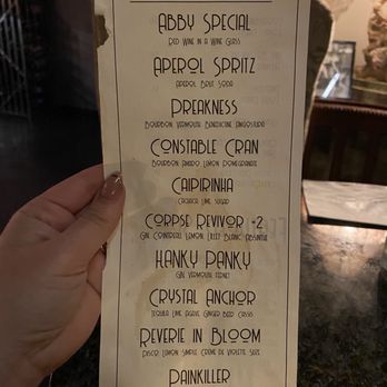 The Blind Finch - Menu - Speakeasies Near Me - Spring, Texas The Blind Finch - Menu - Speakeasies Near Me - Spring, Texas