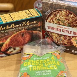 Tasty and less expensive alternative to a Mexican restaurant! Cheese stuffed peppers, tamales, and rice make for a great stay at home meal! Tasty and less expensive alternative to a Mexican restaurant! Cheese stuffed peppers, tamales, and rice make for a great stay at home meal!