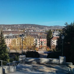 Kirche Enge - View of the city from the Church