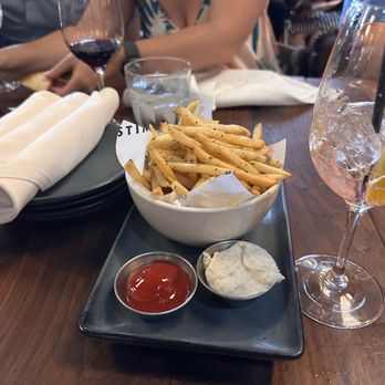 Postino Park Place - Herbed French Fries - Wine Bars Near Me - Irvine, California