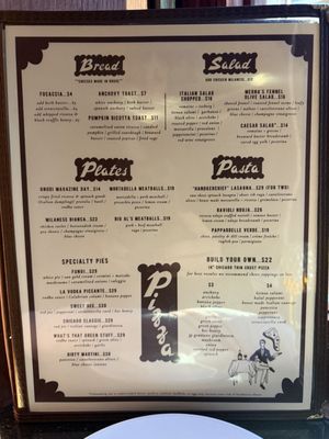 Menu photo 1 La Merna Washington, DC, DC