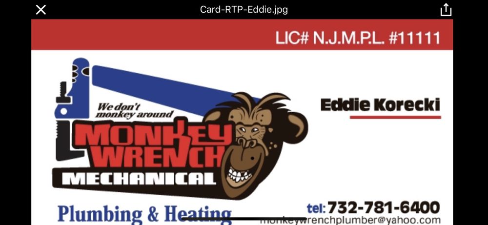 Slide of Monkey Wrench Mechanical