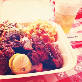 Hot Chicken Takeover - "Hot" wing meal with some necessary sweet tea! - Southern Near Me - Columbus, Ohio
