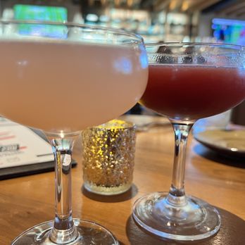 Cobre Kitchen + Cocktails - Left: Desert Drop / Right: Bangtail - New American Near Me - Scottsdale, Arizona Cobre Kitchen + Cocktails - Left: Desert Drop / Right: Bangtail - New American Near Me - Scottsdale, Arizona