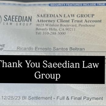 Saeedian Law Group - Personal Injury Law Near Me - Beverly Hills, California Saeedian Law Group - Personal Injury Law Near Me - Beverly Hills, California