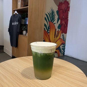 Malaya - Lychee coconut matcha - Coffee & Tea Near Me - Los Angeles, California Malaya - Lychee coconut matcha - Coffee & Tea Near Me - Los Angeles, California