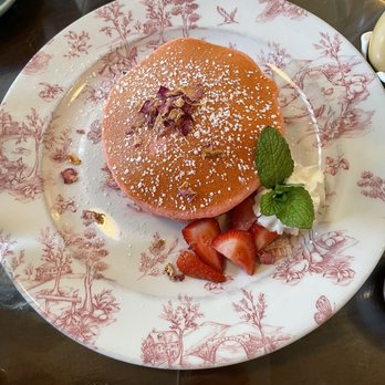 Little Hen - Rose petal pancakes - Breakfast & Brunch Near Me - Miami, Florida Little Hen - Rose petal pancakes - Breakfast & Brunch Near Me - Miami, Florida
