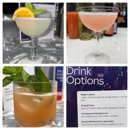 Cocktail Options that I had Tried Cocktail Options that I had Tried