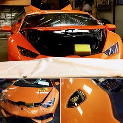 AVI - Lamborghini Huracan paint protection film application