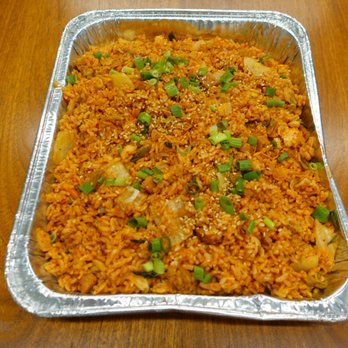 Palama Snack Corner - Small Kimchi Fried Rice (FYI there is spam inside) - Korean Near Me - Honolulu, Hawaii