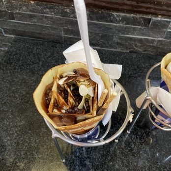 T-Swirl Crêpe - Chocolate Nut Party Crepe - Creperies Near Me - Fort Lee, New Jersey T-Swirl Crêpe - Chocolate Nut Party Crepe - Creperies Near Me - Fort Lee, New Jersey