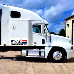 Joe's Transportation - One of our trucks for hauling larger shipments.