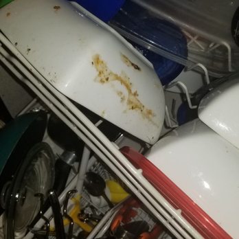 Custom Maid LA - This is the dishes in the dish washer.... that they washed - Plumbing Near Me