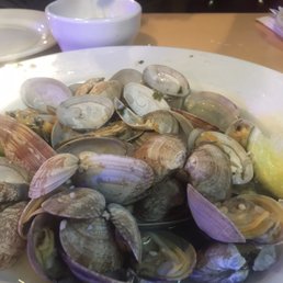 If you order clams, tell them to wash the sand and not to break the shells. If you order clams, tell them to wash the sand and not to break the shells.