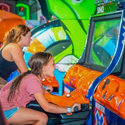 Massanutten WaterPark - The indoor arcade has something to offer for everyone.