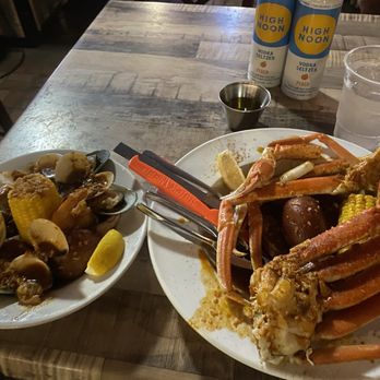 Stinkin Crawfish Key West - House Cajun Medley and Snow Crab Legs with House Cajun Special Sauce, Make it Awesome! - Cajun/Creole Near Me - Key West, Florida Stinkin Crawfish Key West - House Cajun Medley and Snow Crab Legs with House Cajun Special Sauce, Make it Awesome! - Cajun/Creole Near Me - Key West, Florida