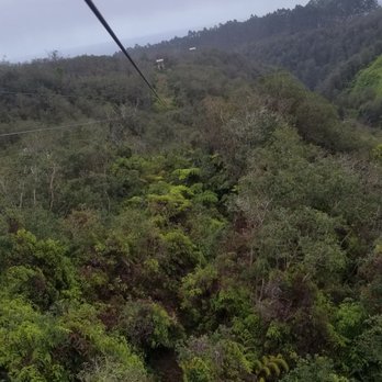 KapohoKine Adventures - One of the lines! - Tours Near Me - Hilo, Hawaii