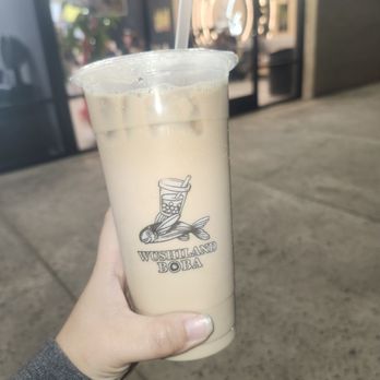 Wushiland Boba - Earl Grey Milk Tea - Bubble Tea Near Me - Anaheim, California Wushiland Boba - Earl Grey Milk Tea - Bubble Tea Near Me - Anaheim, California