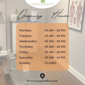 Fusion Chiropractic & Integrative Health - Chiropractors Near Me - Toronto, Ontario Fusion Chiropractic & Integrative Health - Chiropractors Near Me - Toronto, Ontario