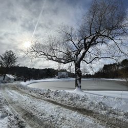 Farm Road Estate - View from our room after arriving right after a big snowstorm