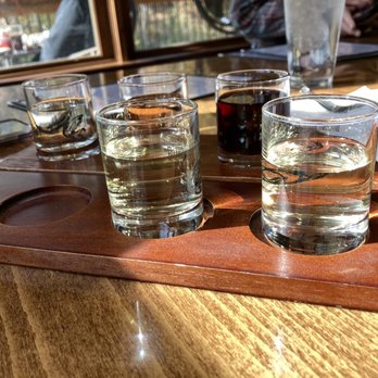 Roaring River Vineyards - Wine flight - Wineries Near Me - Traphill, North Carolina