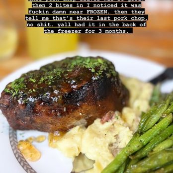 Cottonwood - Jalapeño kiwi jam pork chop - New American Near Me - Houston, Texas Cottonwood - Jalapeño kiwi jam pork chop - New American Near Me - Houston, Texas