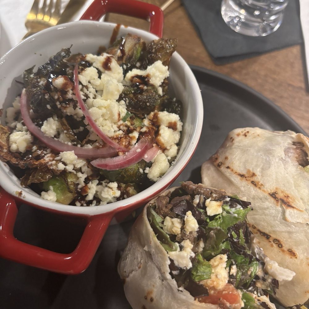 Kindred Gastropub - Steak wrap with Brussels! WOW - the flavors were outstanding. Highly recommend - Beer, Wine & Spirits Near Me - Lisle, Illinois