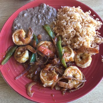 Casa De Tacos Neza - The Spicy Shrimp plate - Mexican Near Me - Madera, California