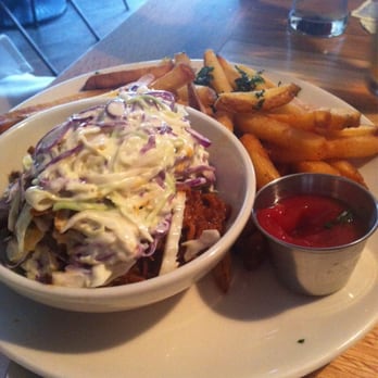 MESSHALL - Pulled Pork "sandwich" without the bun. - Breakfast & Brunch Near Me - Los Angeles, California