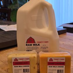 Finney Farm Dairy and Country Store - Some of my haul.