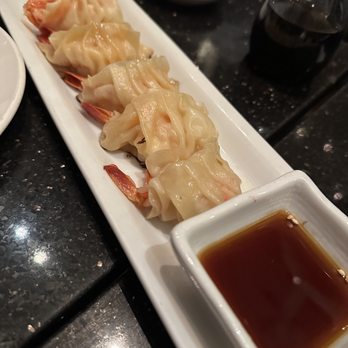Arigato Sushi - Shrimp Gyozas were excellent! - Japanese Near Me - Santa Barbara, California
