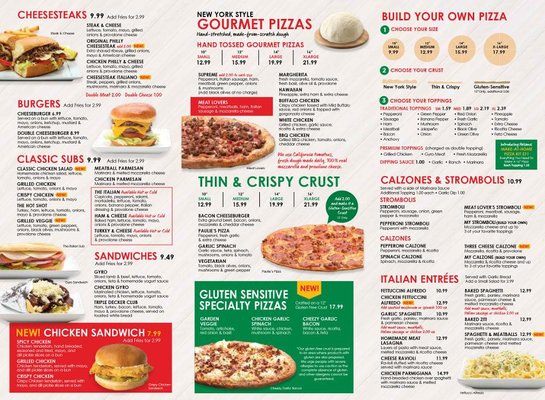 Menu photo 1 Paisano's Pizza Lake Ridge, VA Menu photo 1 Paisano's Pizza Lake Ridge, VA