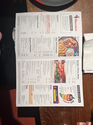 Menu photo 1 Nando's Wembley, XGL